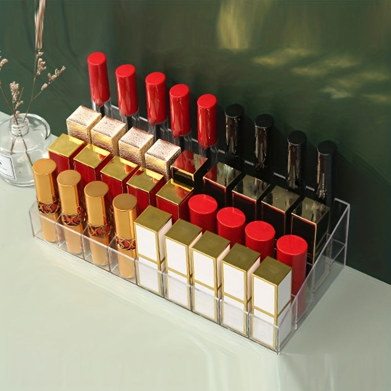 Transparent Lipstick Organizer