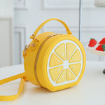 Load image into Gallery viewer, Fashionable Lemon Crossbody Bag
