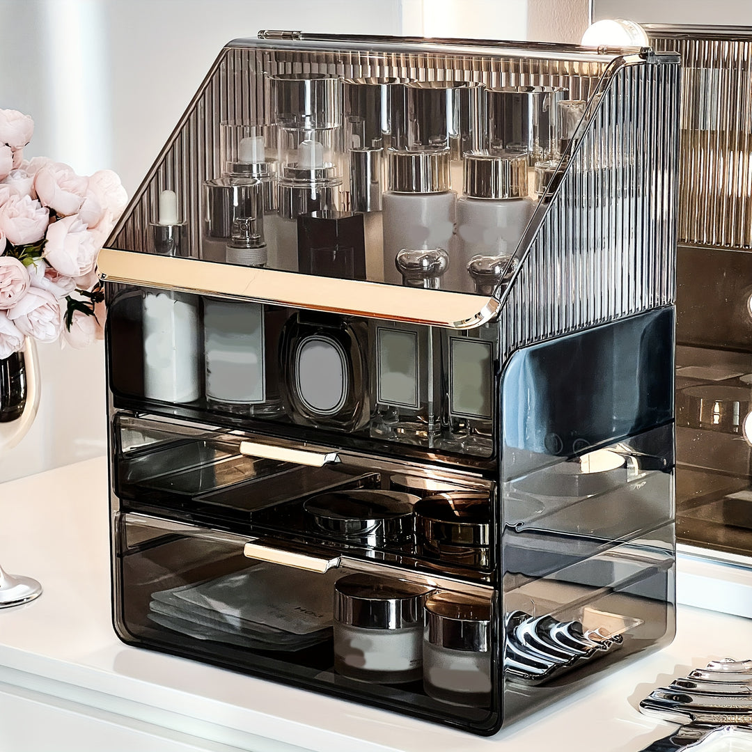 Luxury Transparent Makeup Organizer