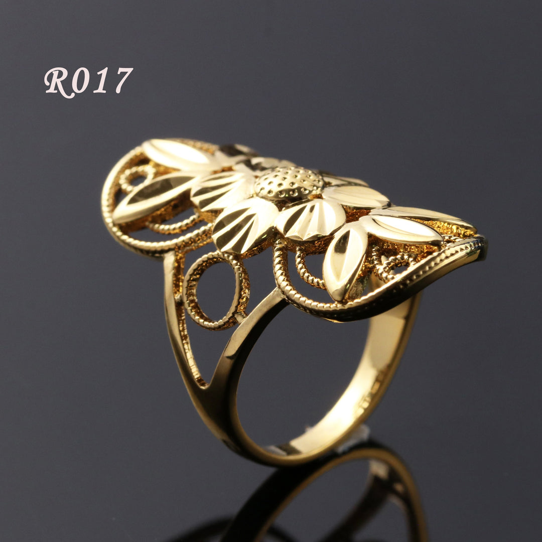 24K Golden Plated Elegant Ring