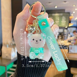 Load image into Gallery viewer, Jelly Bear Keychain
