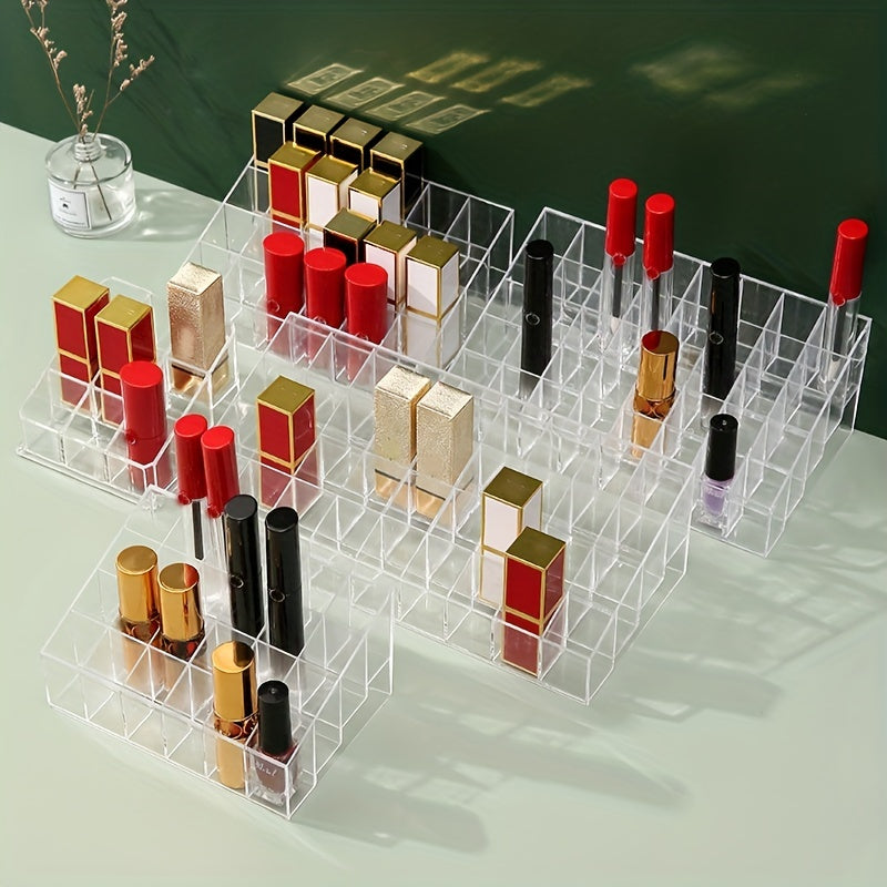 Transparent Lipstick Organizer