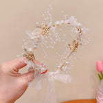 Load image into Gallery viewer, Fairy Princess Floral Headband for Girls
