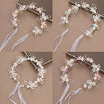 Load image into Gallery viewer, Fairy Princess Floral Headband for Girls
