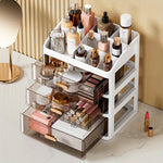 Load image into Gallery viewer, 3-Layer Makeup Organizer with Drawers
