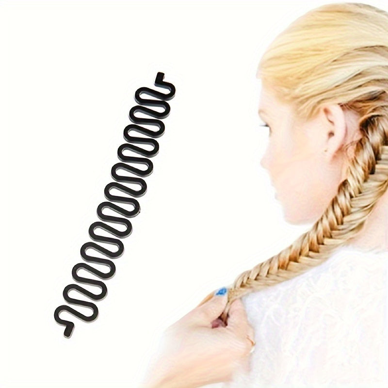 DIY Fishbone Braid Hair Styling Tool