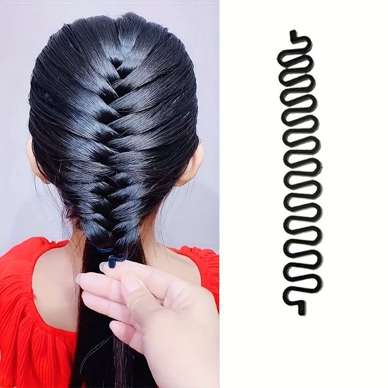 DIY Fishbone Braid Hair Styling Tool