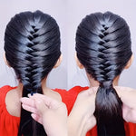 Load image into Gallery viewer, DIY Fishbone Braid Hair Styling Tool
