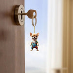 Load image into Gallery viewer, 2D Acrylic Dog Ornament
