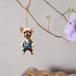 Load image into Gallery viewer, 2D Acrylic Dog Ornament
