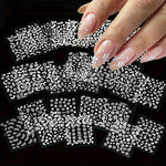 Load image into Gallery viewer, Fantasy Floral 3D Nail Art Stickers Set
