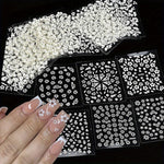 Load image into Gallery viewer, Fantasy Floral 3D Nail Art Stickers Set
