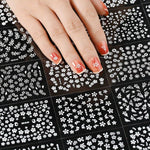 Load image into Gallery viewer, Fantasy Floral 3D Nail Art Stickers Set
