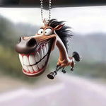 Load image into Gallery viewer, Big Mouth Horse Acrylic Pendant
