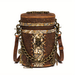 Load image into Gallery viewer, Vintage Leather Bucket Bag
