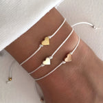 Load image into Gallery viewer, Triple Heart Rope Friendship Bracelets Set
