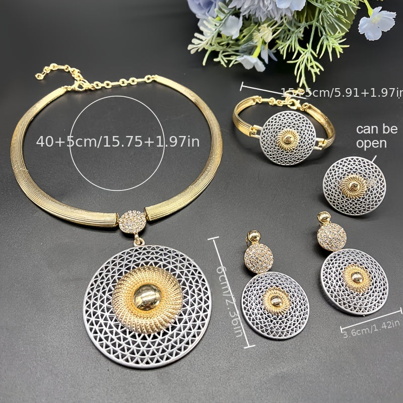 Luxury 24K Arabian Jewelry Set