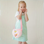 Load image into Gallery viewer, Unicorn Heart Plush Crossbody Bag
