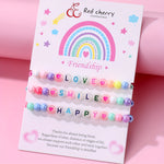 Load image into Gallery viewer, 3pcs Luminous Acrylic Beads Bracelet Set
