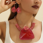 Load image into Gallery viewer, Bohemian Handwoven Crystal Jewelry Set
