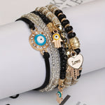 Load image into Gallery viewer, Evil Eye Bracelet Set
