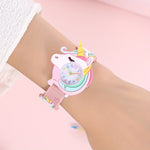 Load image into Gallery viewer, Cute Children&#39;s Silicone Unicorn Watch
