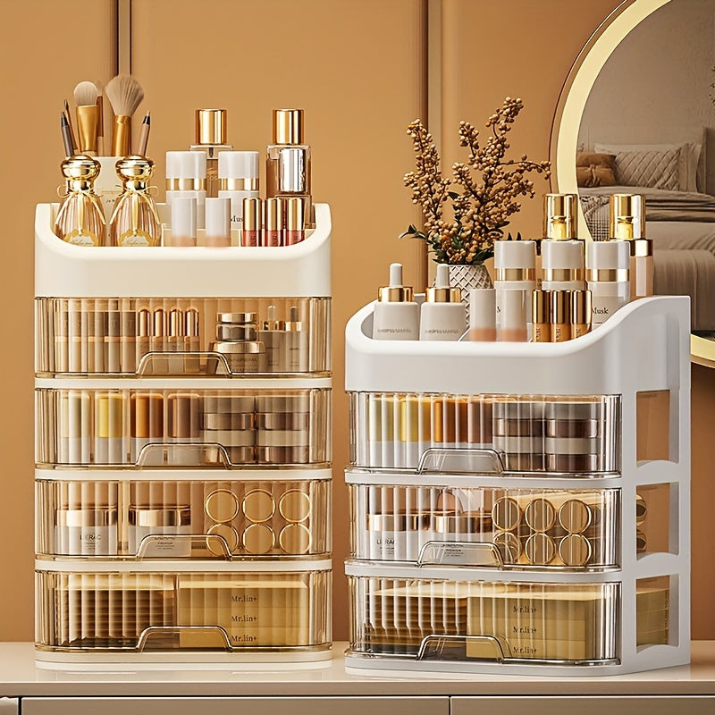 Plastic Countertop Makeup Organizer