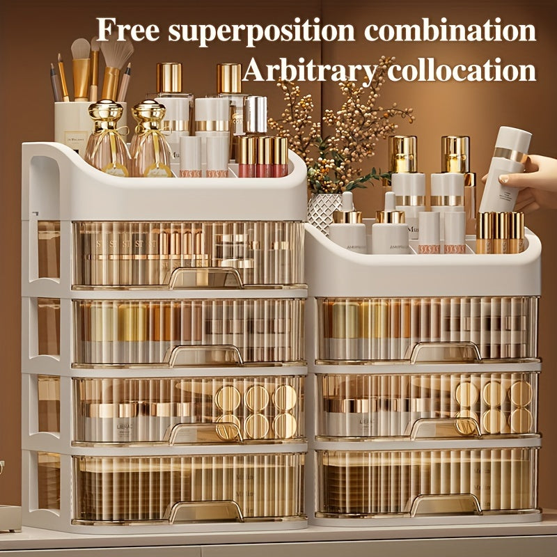 Plastic Countertop Makeup Organizer