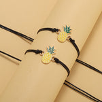 Load image into Gallery viewer, Tropical Pineapple Friendship Bracelet Set
