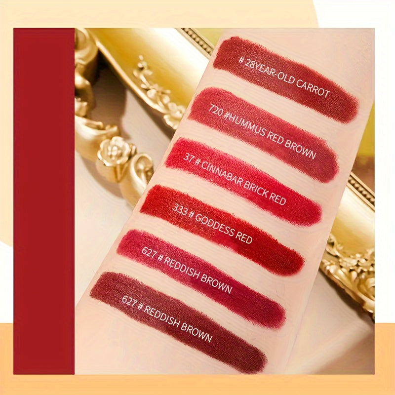 6pcs Berry Shade Lipstick Set