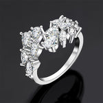 Load image into Gallery viewer, Luxury White Gold Bridal Jewelry Set
