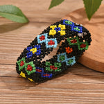 Load image into Gallery viewer, Handmade Geometric Beaded Bracelet
