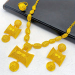 Load image into Gallery viewer, Arabian Gold-Tone Jewelry Set
