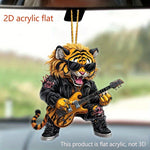 Load image into Gallery viewer, Rock &amp; Roll Guitar Acrylic Pendant
