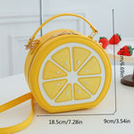 Load image into Gallery viewer, Fashionable Lemon Crossbody Bag
