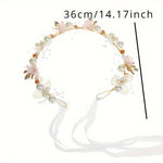 Load image into Gallery viewer, Fairy Princess Floral Headband for Girls
