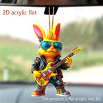 Load image into Gallery viewer, Rock &amp; Roll Guitar Acrylic Pendant
