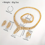 Load image into Gallery viewer, Elegant Gold-Plated Zircon Jewelry Set
