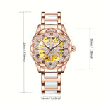 Load image into Gallery viewer, CILOA Star Camellia Mechanical Watch
