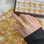 Load image into Gallery viewer, 24K Golden Plated Elegant Ring
