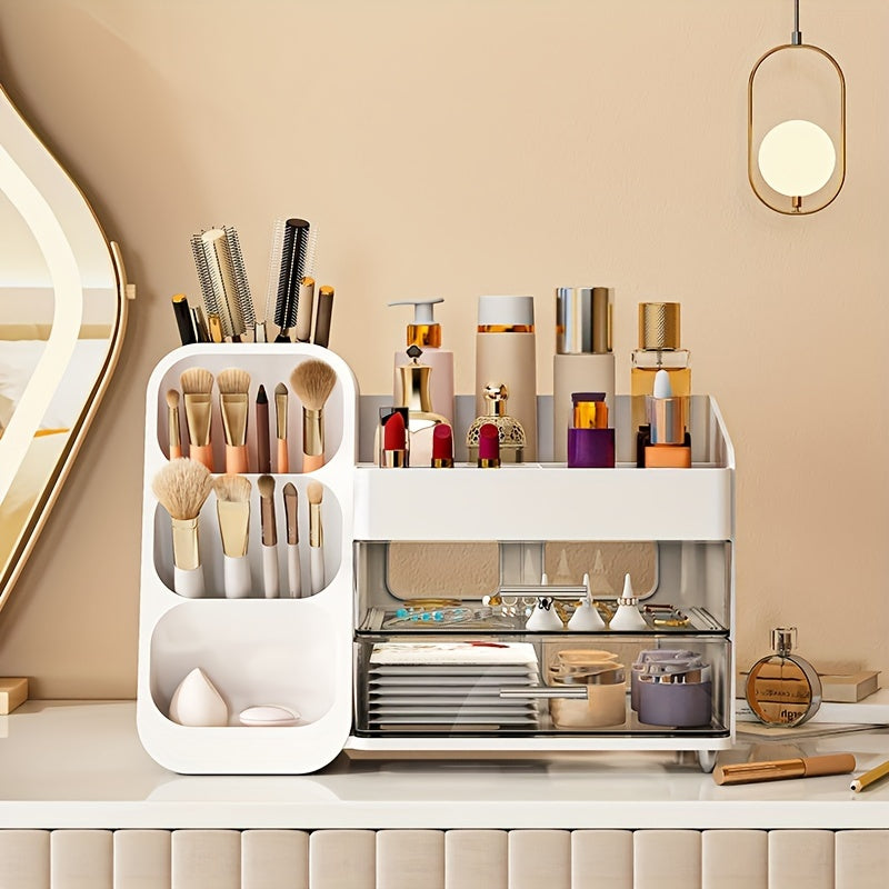 Multi-Drawer Vanity Makeup Organizer