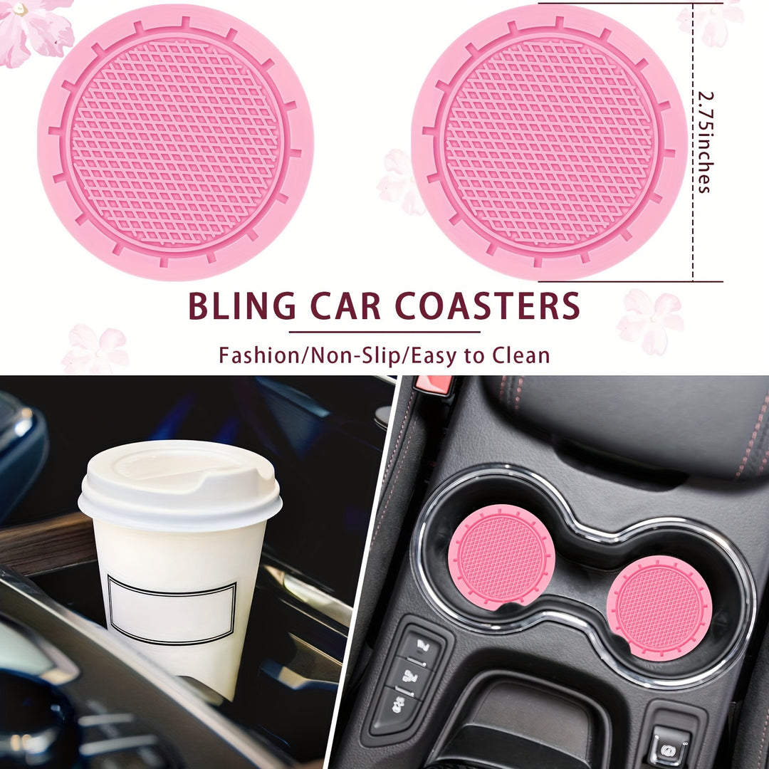 Cute Car Accessories Set (10 PCs)