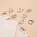 Load image into Gallery viewer, Hip-Hop Style Stacking Rings Set (10pcs)
