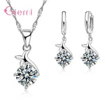 Load image into Gallery viewer, Trendy Crystal Pendant Jewelry Set
