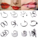 Load image into Gallery viewer, Surgical Steel Clip On Earrings
