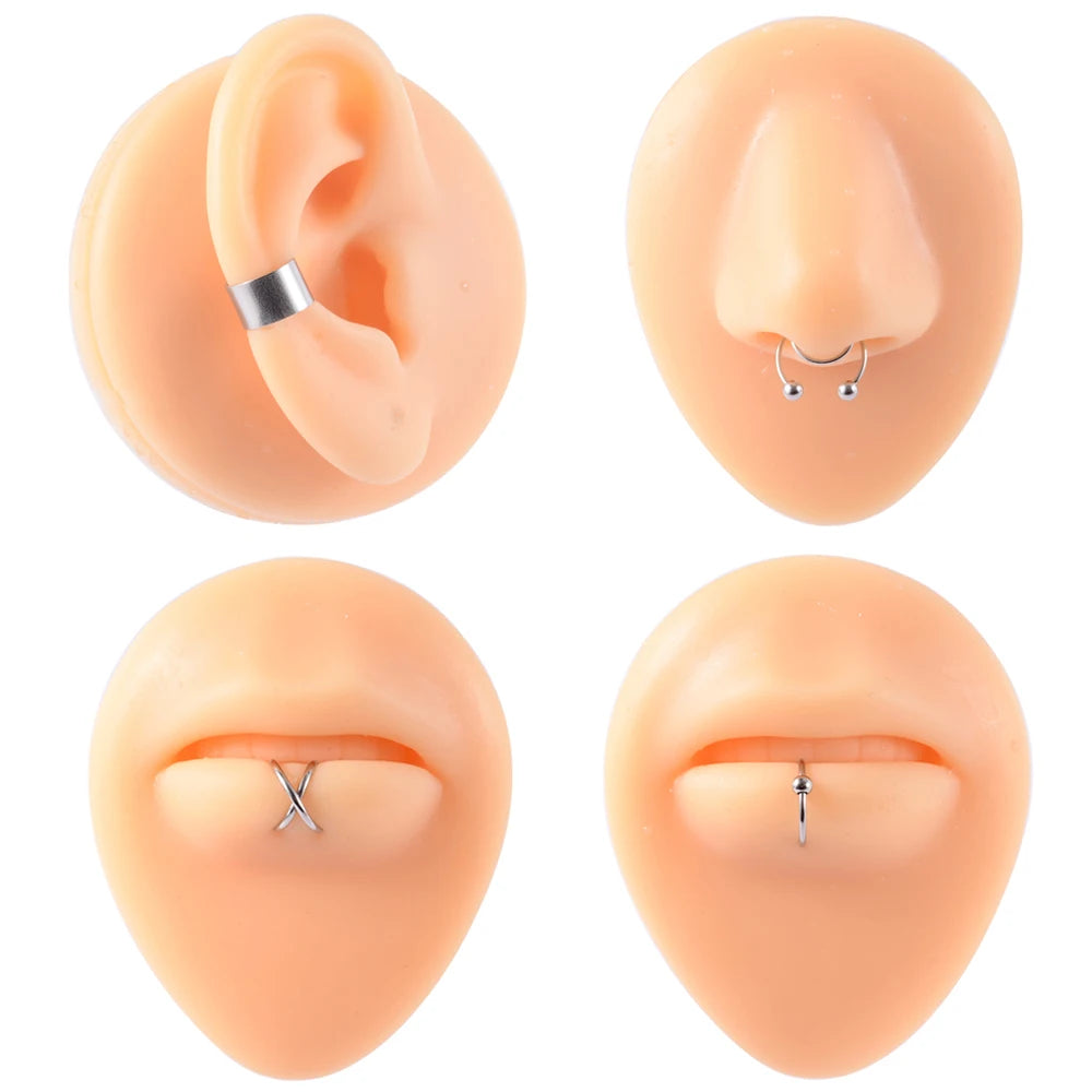 Surgical Steel Clip On Earrings