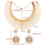 Load image into Gallery viewer, Exaggerated African Jewelry Set
