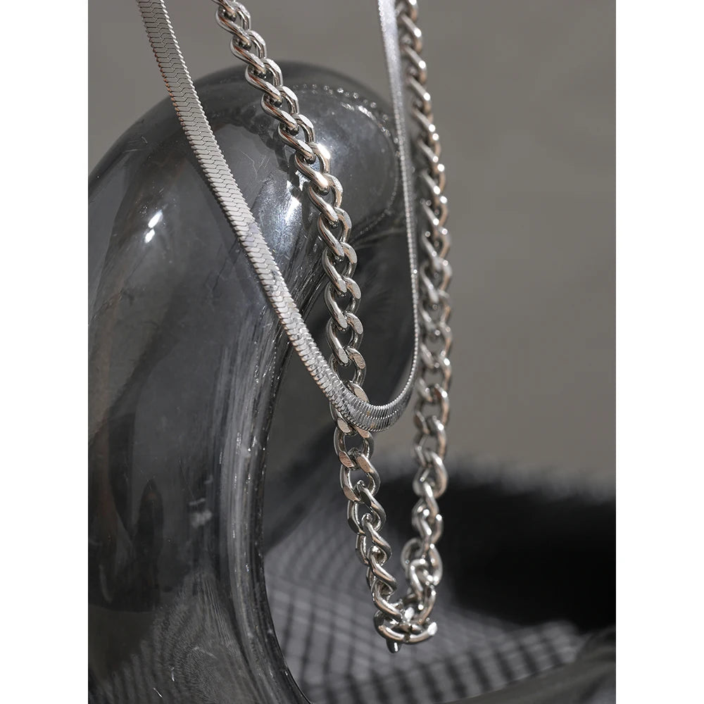 Gold Layered Chain Necklace