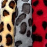 Load image into Gallery viewer, Leopard Print Plush Car Steering Wheel Cover
