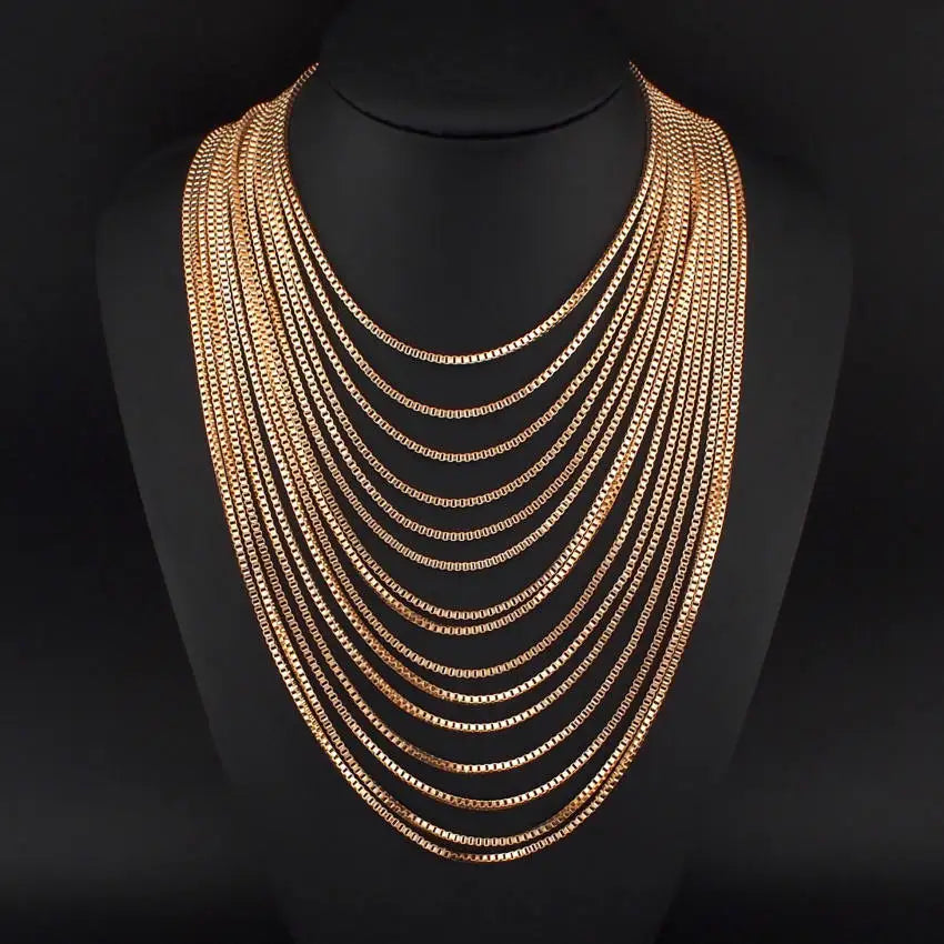 Trendy Geometric Chain Necklace